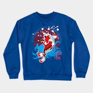 Traditional Japanese Virtue Vibes Tee! Crewneck Sweatshirt